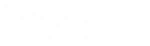 לוגו Vcontent על רקע שקוף – סוכנות שיווק קריאייטיב ודיגיטל