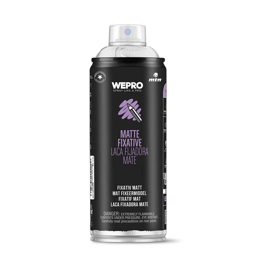 ספריי Fixative מט MTN PRO – קיבוע מושלם לרישומים 01