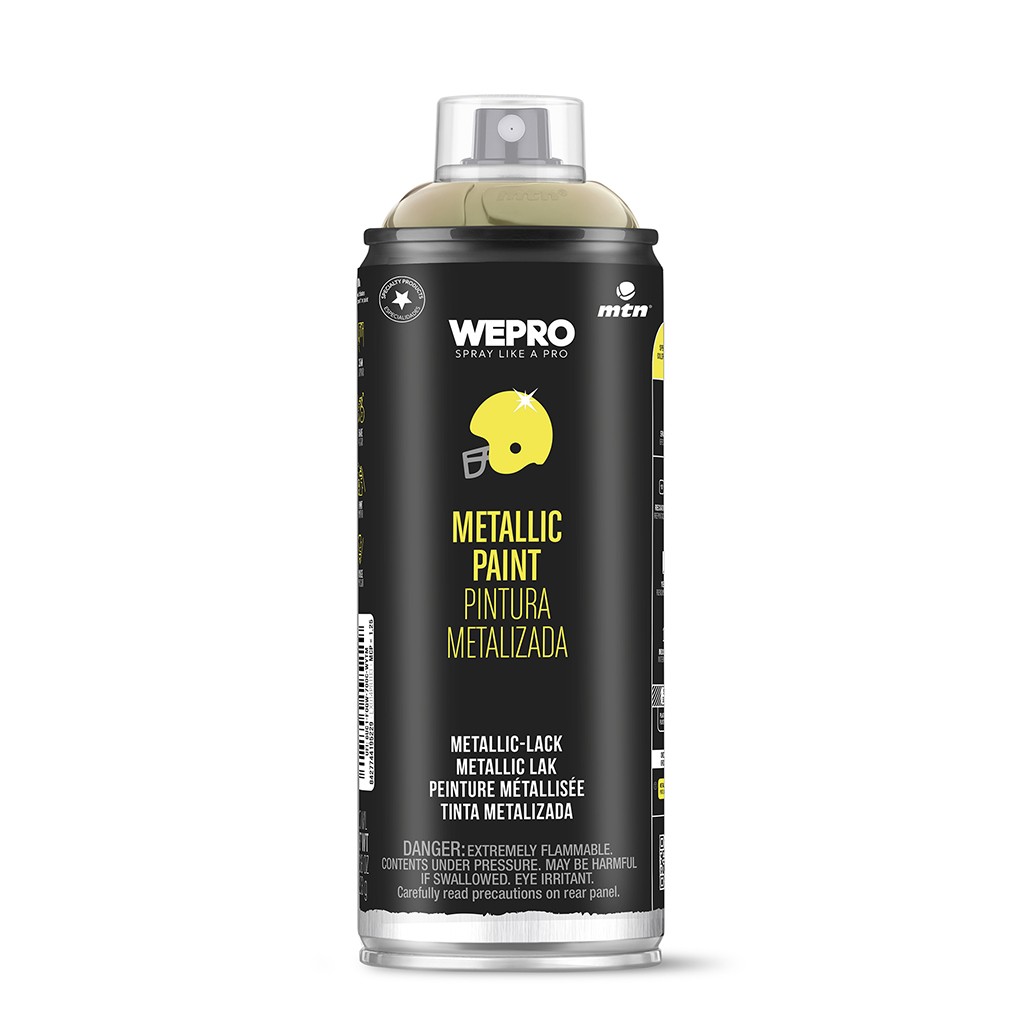 ספריי צבע מטאלי MTN WEPRO METALLIC – גימור מתכתי מקצועי