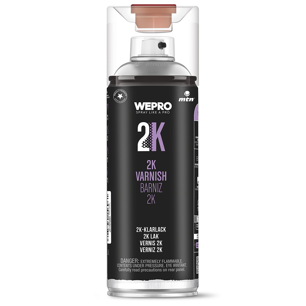 ספריי לכה דו רכיבית MTN PRO 2K – לכה דו־רכיבית לעמידות גבוהה